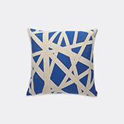 Missoni 'nastri' Cushion, Large, Blue -  Cushions Blue Uni