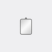 Schönbuch 'view' Wall Mirror, Extra Small -  Mirrors And Clocks Black Uni