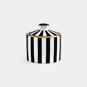 Simone Guidarelli Home 'souvenirs De Voyage' Sugar Bowl, Black And White -  Tea And Coffee Multicolour Uni