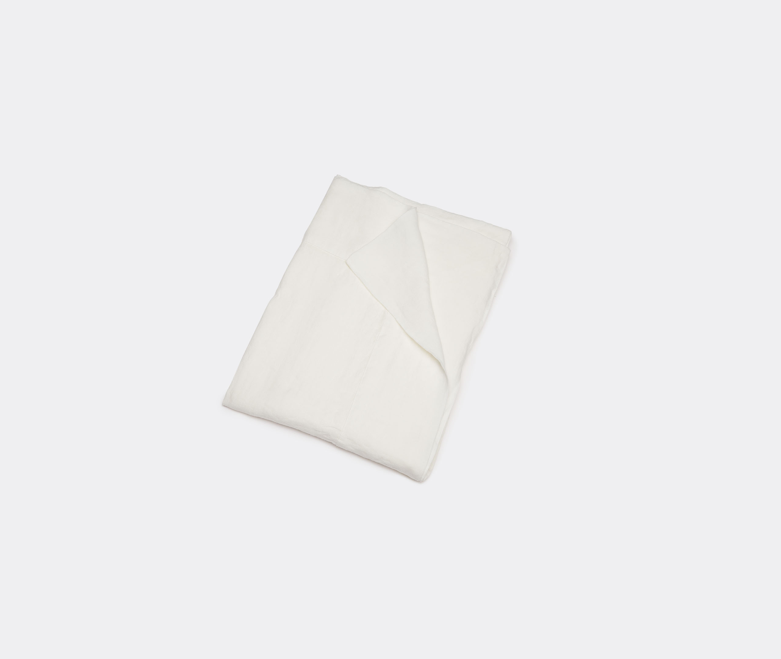Once Milano Table Linens White Uni In White