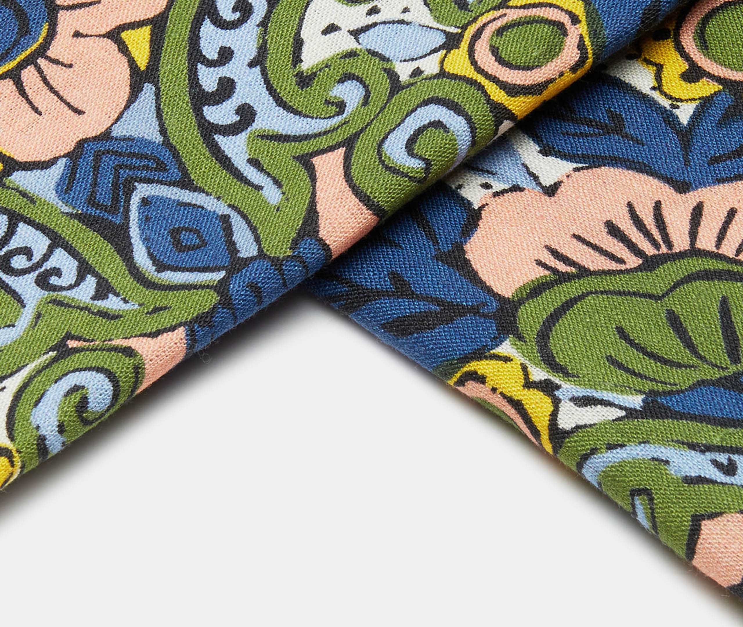 La Doublej Table Linens Multicolour Uni In Multicolor
