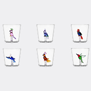Ichendorf Milano 'talking Trees' Tumbler, Set Of Six, Multicolor -  Glassware Multicolour Uni