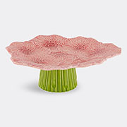 Bordallo Pinheiro 'maria Flor' Cake Stand, Small -  Serving And Trays Multicolour Uni