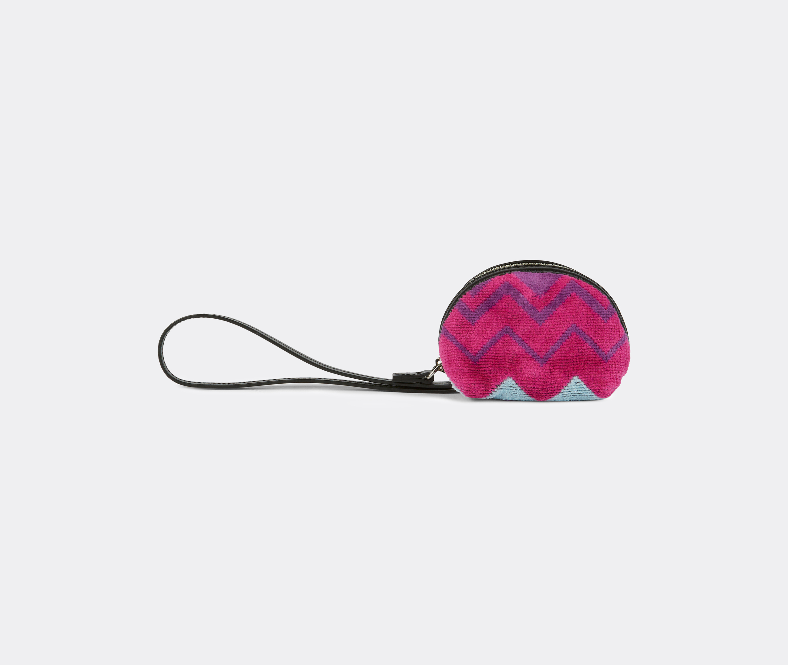 Missoni Zigzag-pattern Coin Case In Multicolor