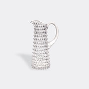 KLIMCHI 'hobnail Jug' Tall, Clear -  Serving And Trays Transparent Uni