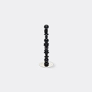 POLSPOTTEN 'beads' Candle Holder, Black -  Candlelight And Scents Black Uni