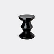 POLSPOTTEN 'zig Zag' Stool, Black -  Seating Black Uni