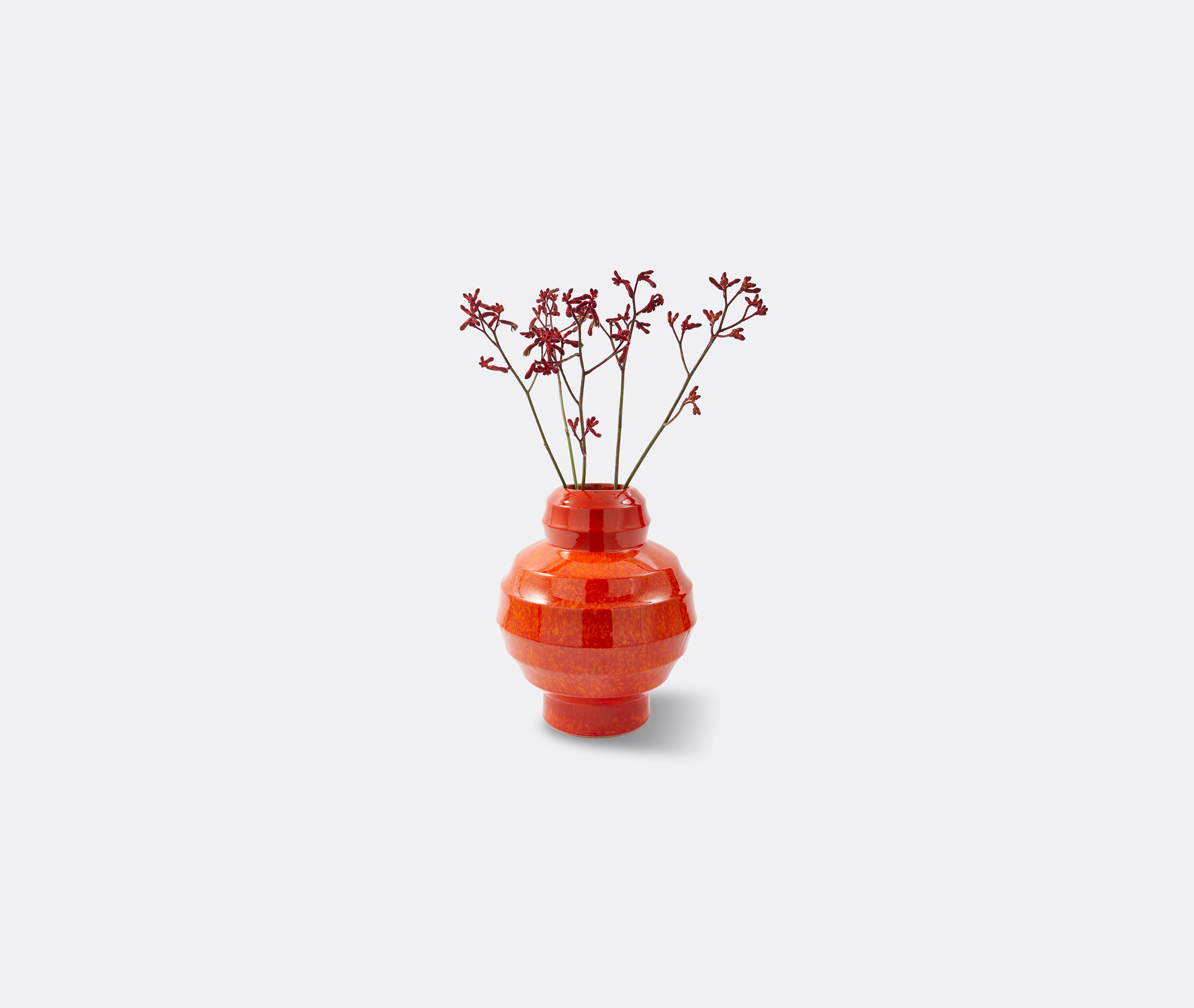 Polspotten Tiered Ceramic Vase In Multi