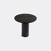Cappellini 'mush' Table, High, Black -  Tables And Consoles Carbon Uni