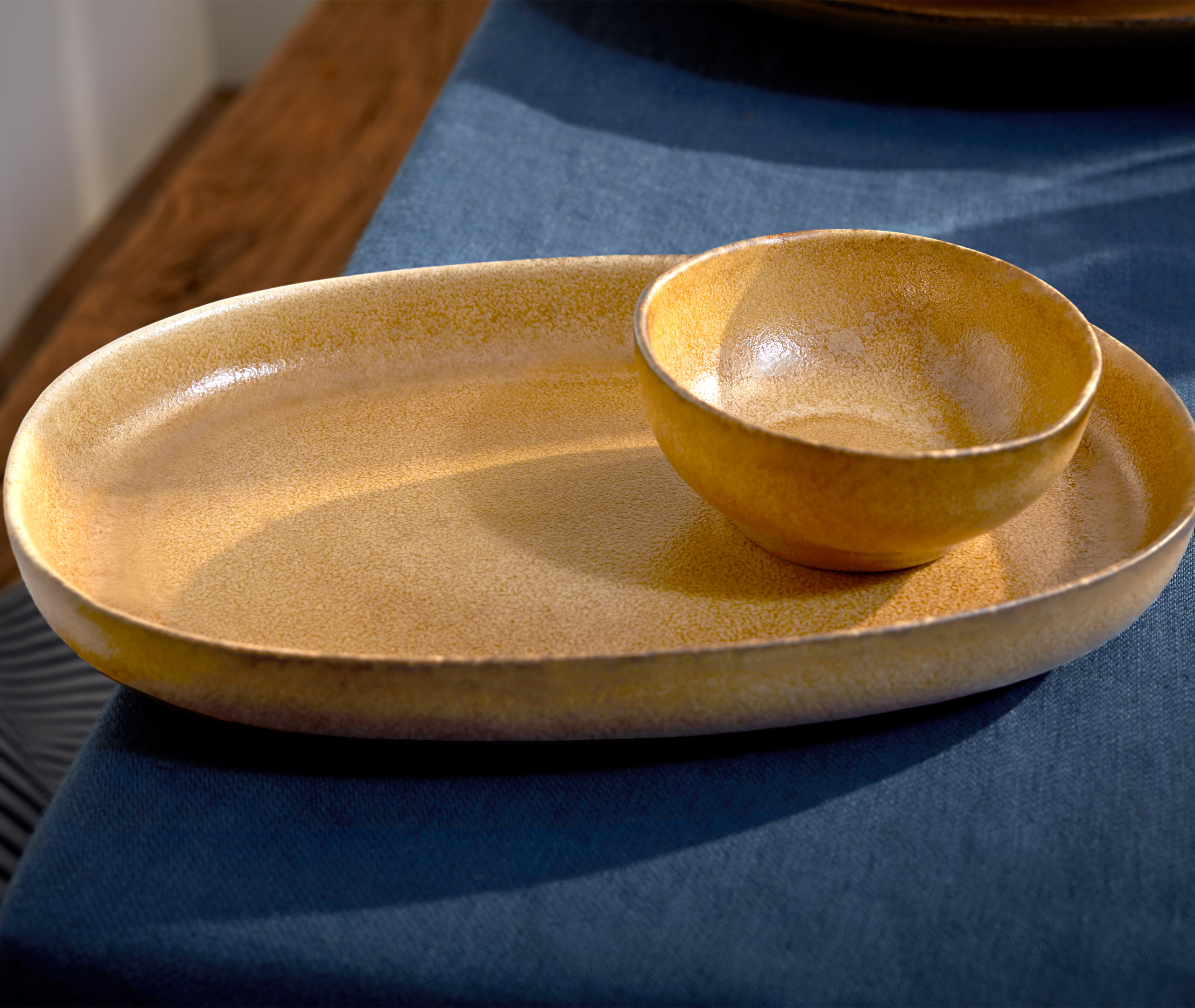 L'objet Tableware Leather Uni In Leather