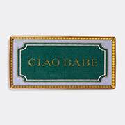 La DoubleJ 'ciao Babe' Tray -  Serving And Trays Multicolour Uni