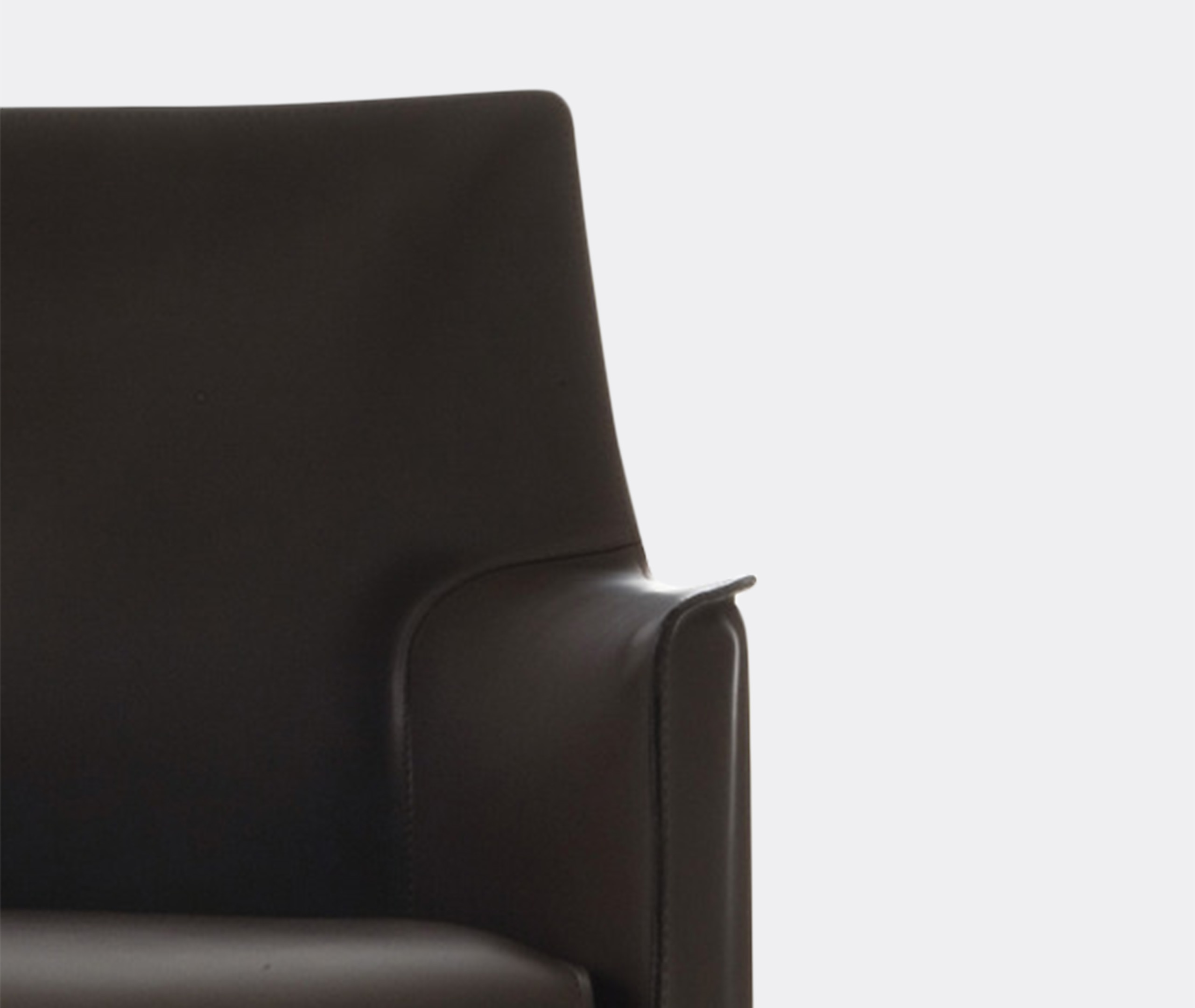 Cassina Seating Black Uni In Black
