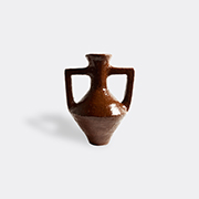 Lemon Vases Dark Brown Uni In Dark Brown