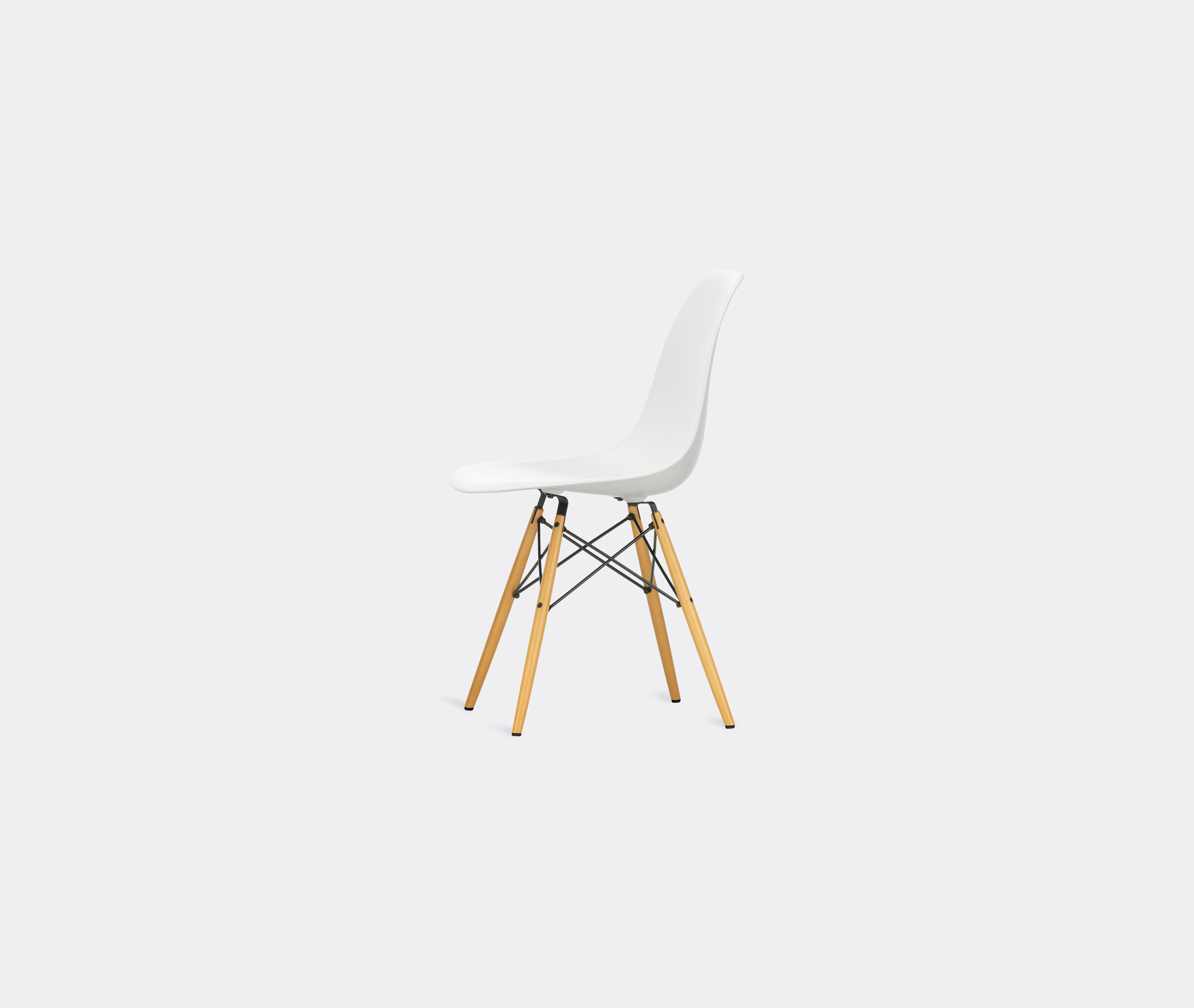 Vitra Seating White In White, Maple, Black