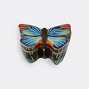 Bordallo Pinheiro 'cloudy Butterflies' Box, Large, Light Blue -  Decorative Objects Multicolour Uni