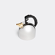 Alessi '9091fm' Kettle -  Tea And Coffee Silver Uni