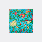 La DoubleJ 'dragon Flower' Tablecloth, Large, Turquoise -  Table Linens Turquoise Uni