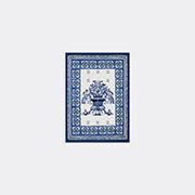 Dolce&Gabbana Casa 'blu Mediterraneo' Silk Blanket -  Blankets Blue Uni