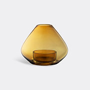 AYTM 'uno' Lantern And Vase, Amber, Large -  Candlelight And Scents Amber Uni