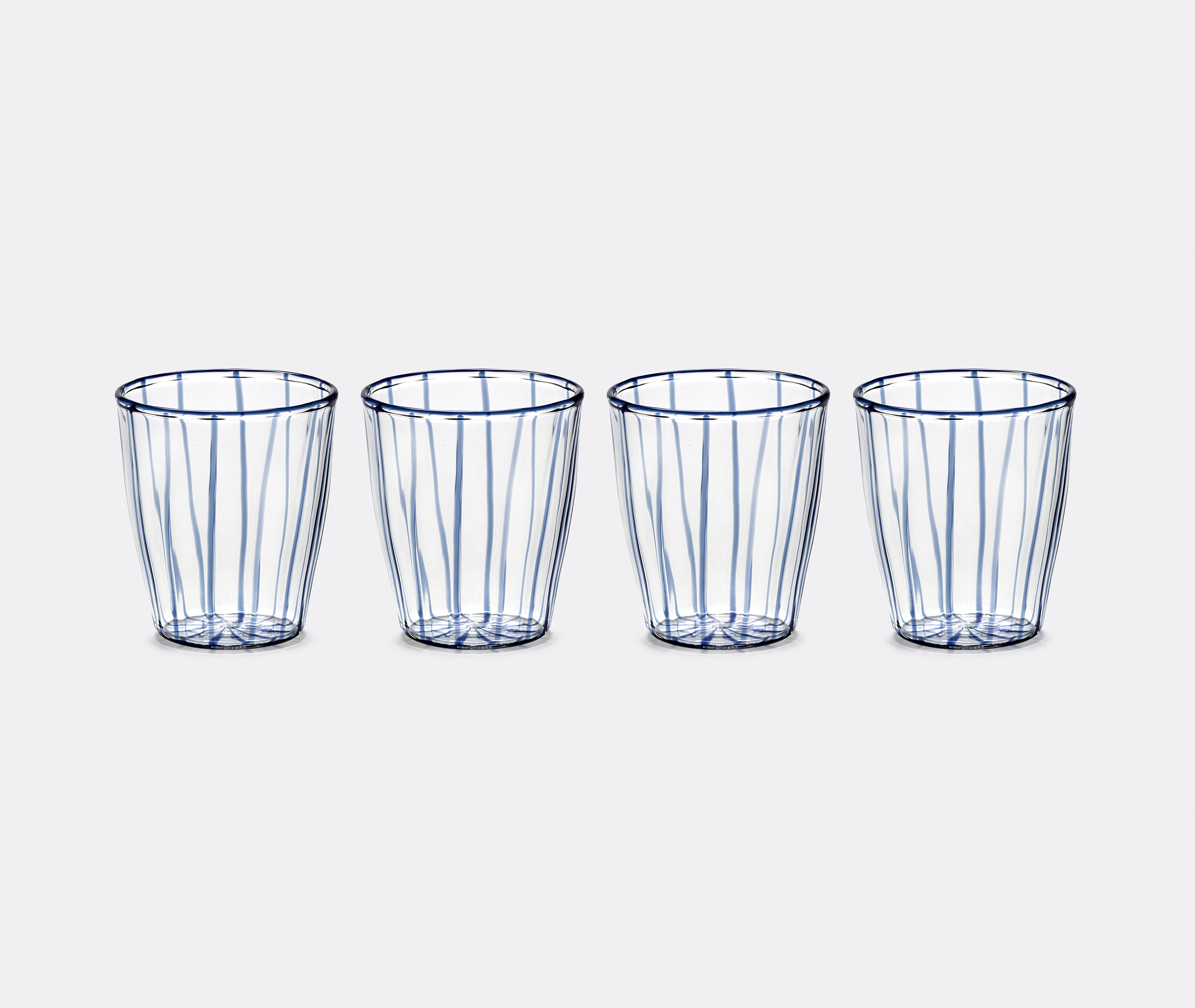 Serax Glassware Blue Uni In Blue