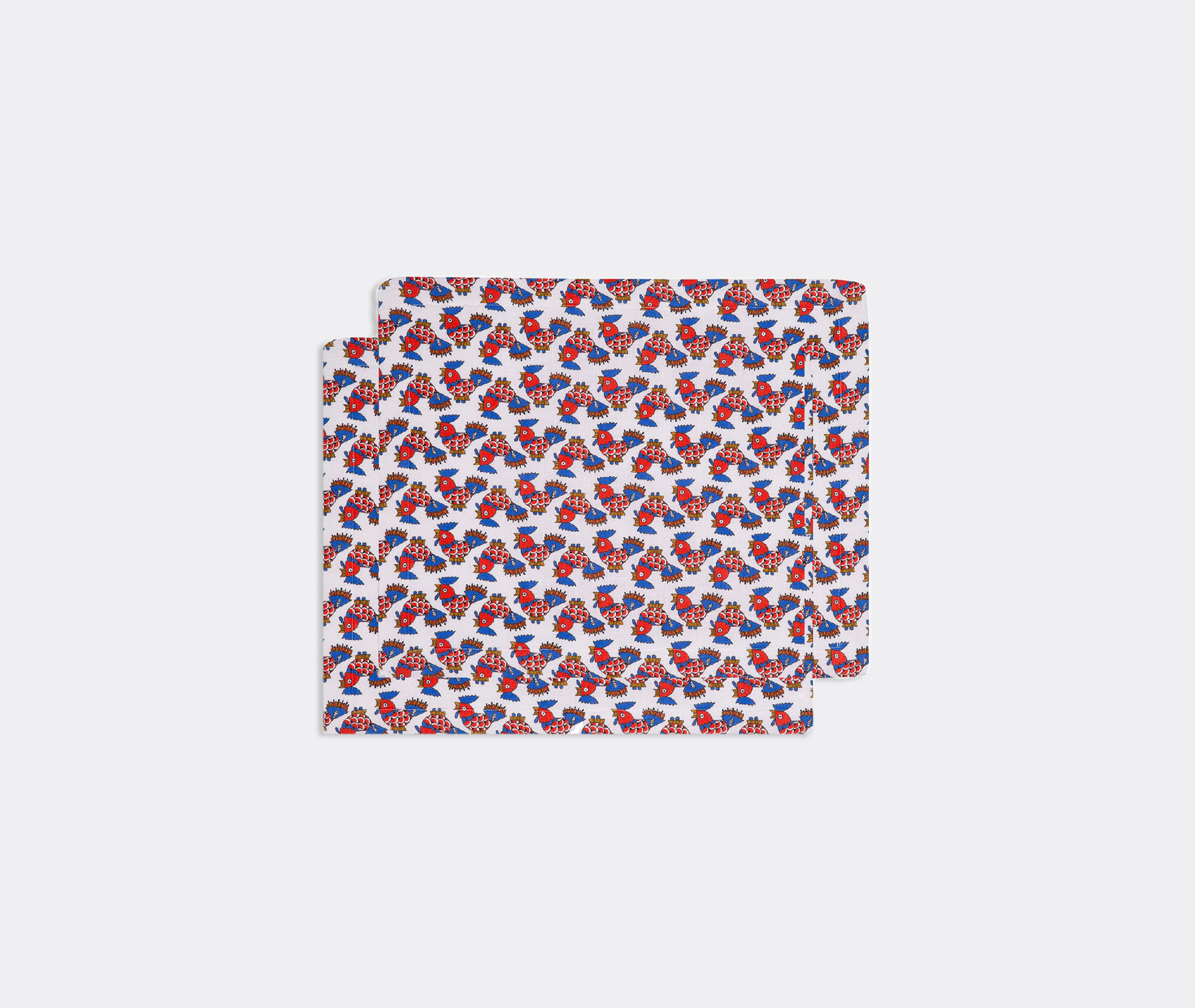 La Doublej Table Linens Multicolour Uni In Multicolor