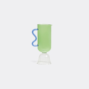 &k Amsterdam 'tulip' Carafe, Green -  Serving And Trays Multicolor Uni