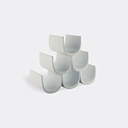 Alessi 'noè' Bottle Holder -  Kitchen And Tools White Uni