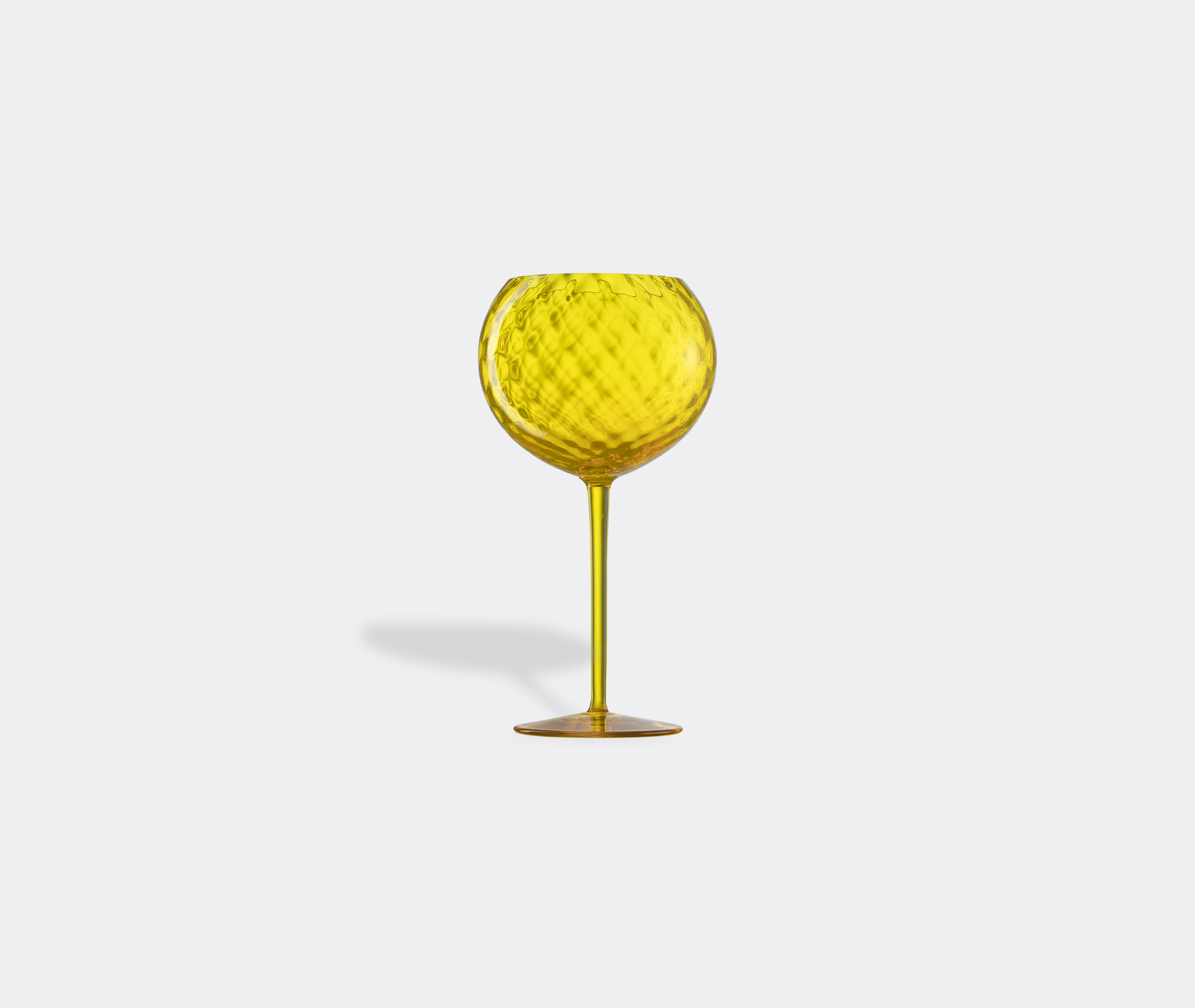 Nasonmoretti Glassware Yellow Uni In Yellow