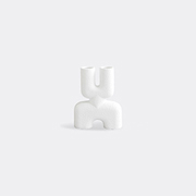 101 Copenhagen 'cobra Double' Mini  Vase, White -  Vases Bubble White Uni