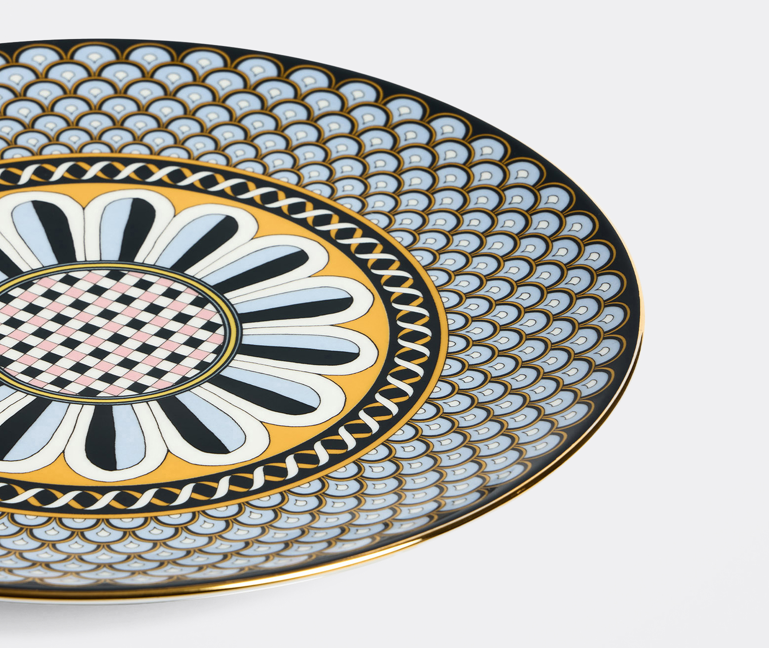 La Doublej Serving Platter Napoli In Multi