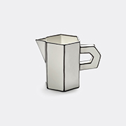 Serax 'carte Blanche' Jug, White -  Serving And Trays White Uni
