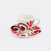 Themis Z Tea And Coffee Red Uni In White