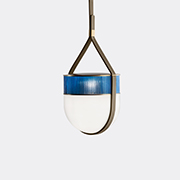 Poltrona Frau 'xi' Pendant Lamp -  Lighting Light Blue Uni