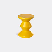 POLSPOTTEN 'zig Zag' Stool, Yellow -  Seating Yellow Uni