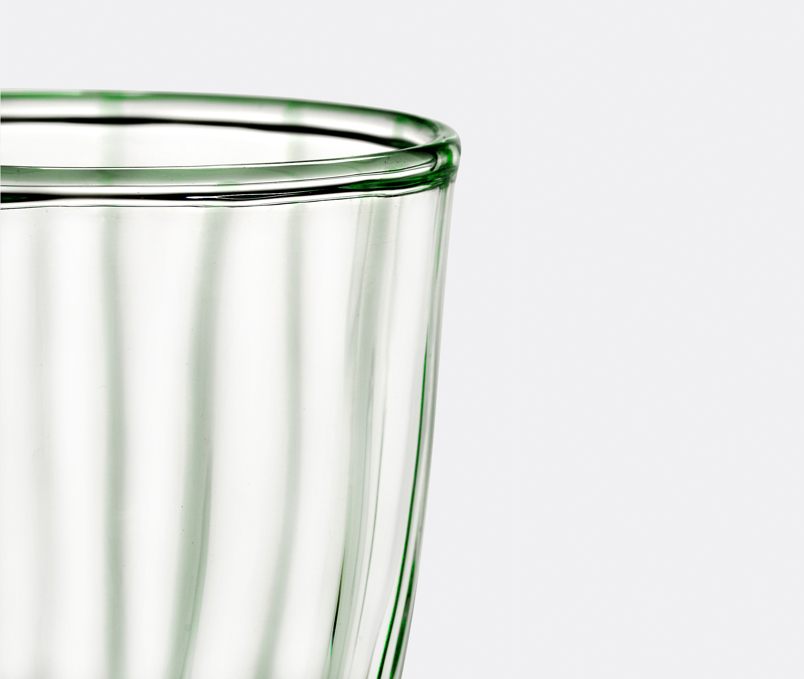 Serax Glassware Green Uni In Green