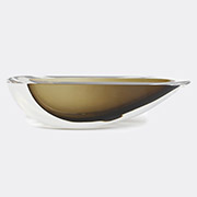 Gardeco 'vase Canoe 160', Fumé -  Vases Fumê Uni