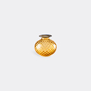 Venini 'monofiore' Rounded Bottle, Xs, Yellow -  Vases Amber Uni