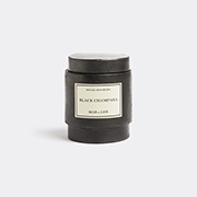 Mad et Len 'monarchia' Candle, Black Champaka -  Candlelight And Scents Black Uni