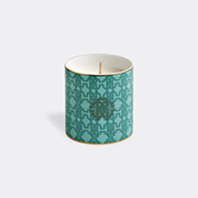 Roberto Cavalli Home 'turquoise Monogram' Scented Candle -  Candlelight And Scents Multicolor Uni