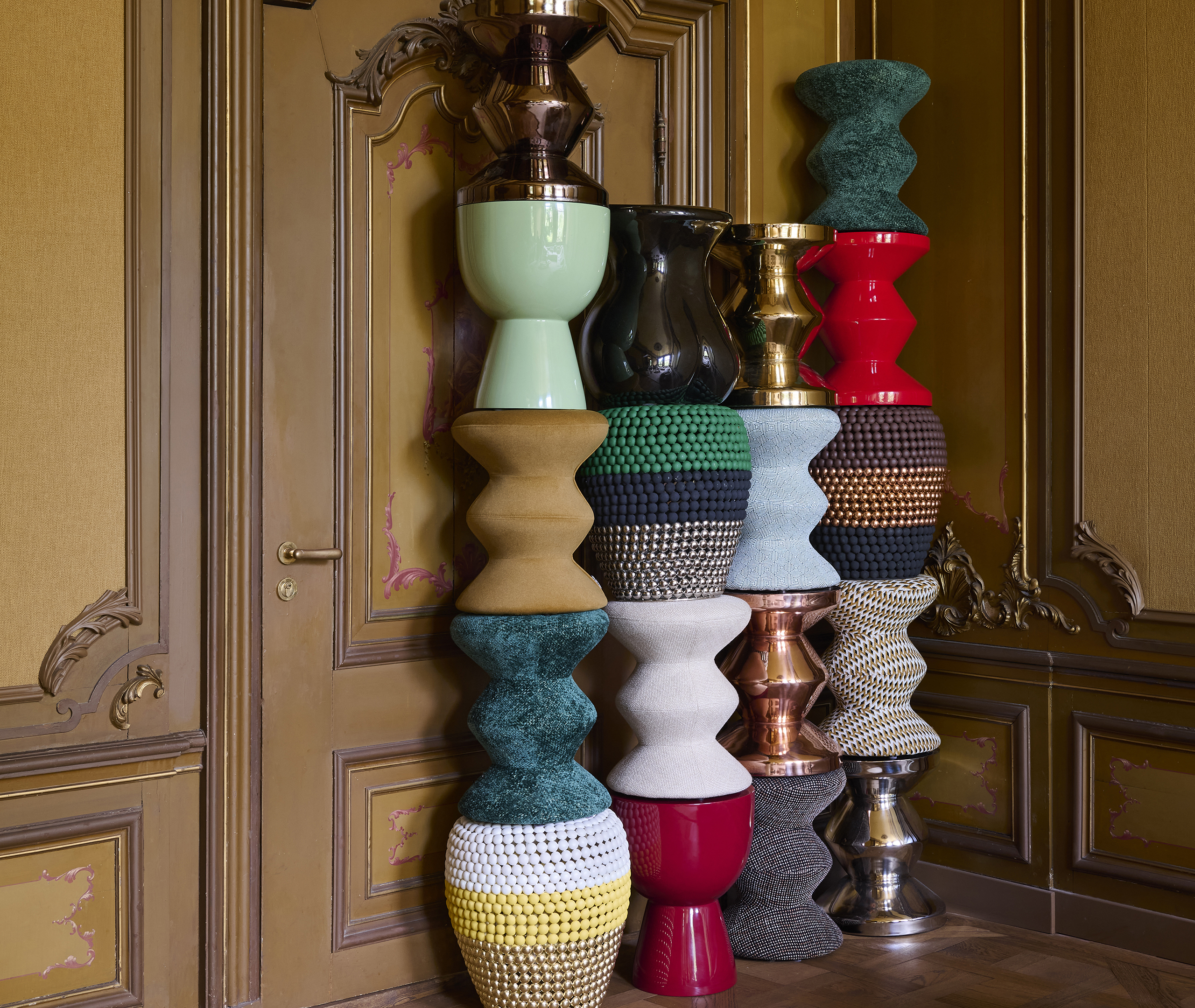 Polspotten Seating Brown Uni In Brown