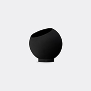 AYTM 'globe' Flowerpot, Small, Black -  Vases Black Uni