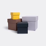 Hay 'box Box', Set Of Four -  Organising Lavender Uni