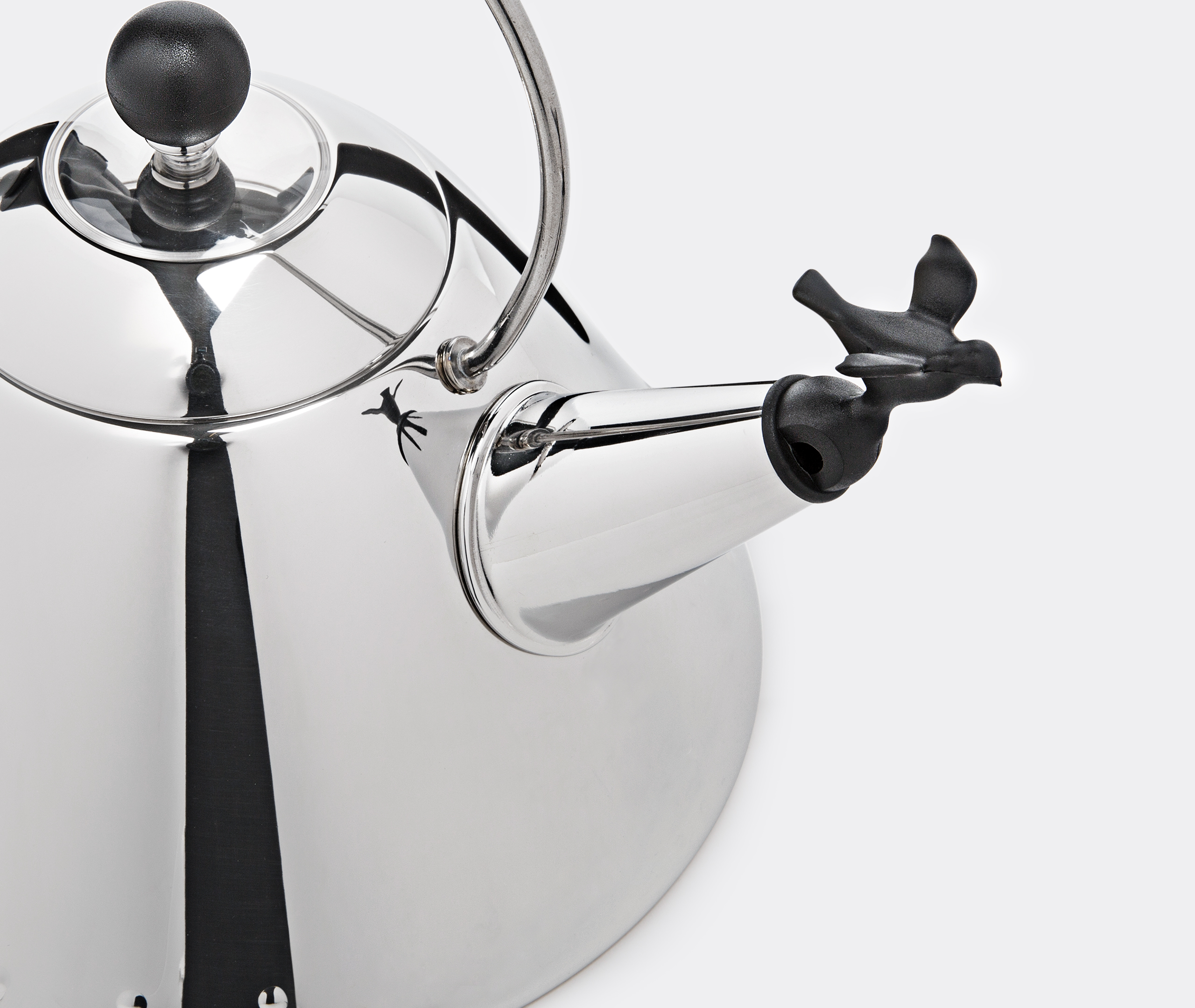 Alessi Tea And Coffee Silver Uni In Silver