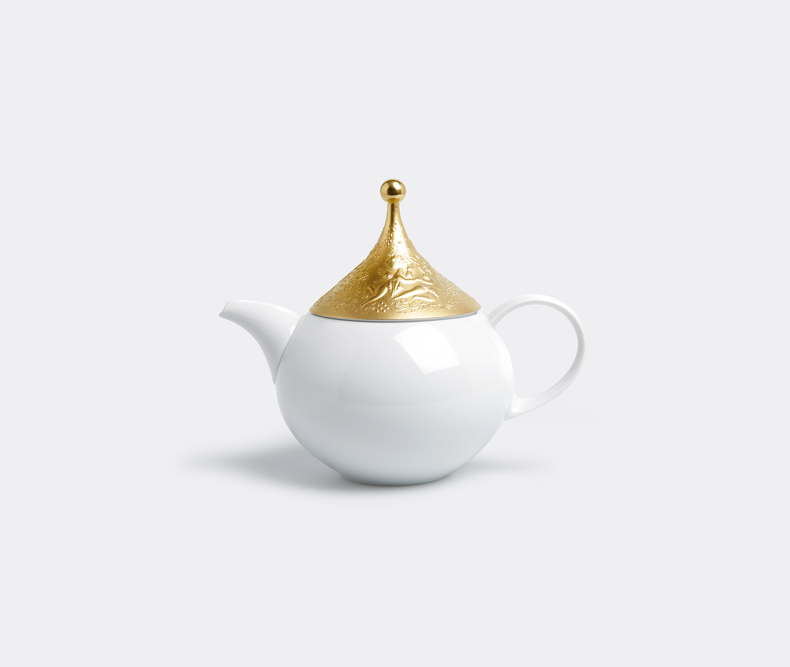 Rosenthal Tea And Coffee White In White, Gold