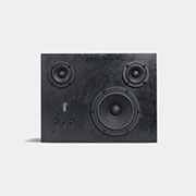 Transparent 'steel Speaker', Black -  Audio Black Uni