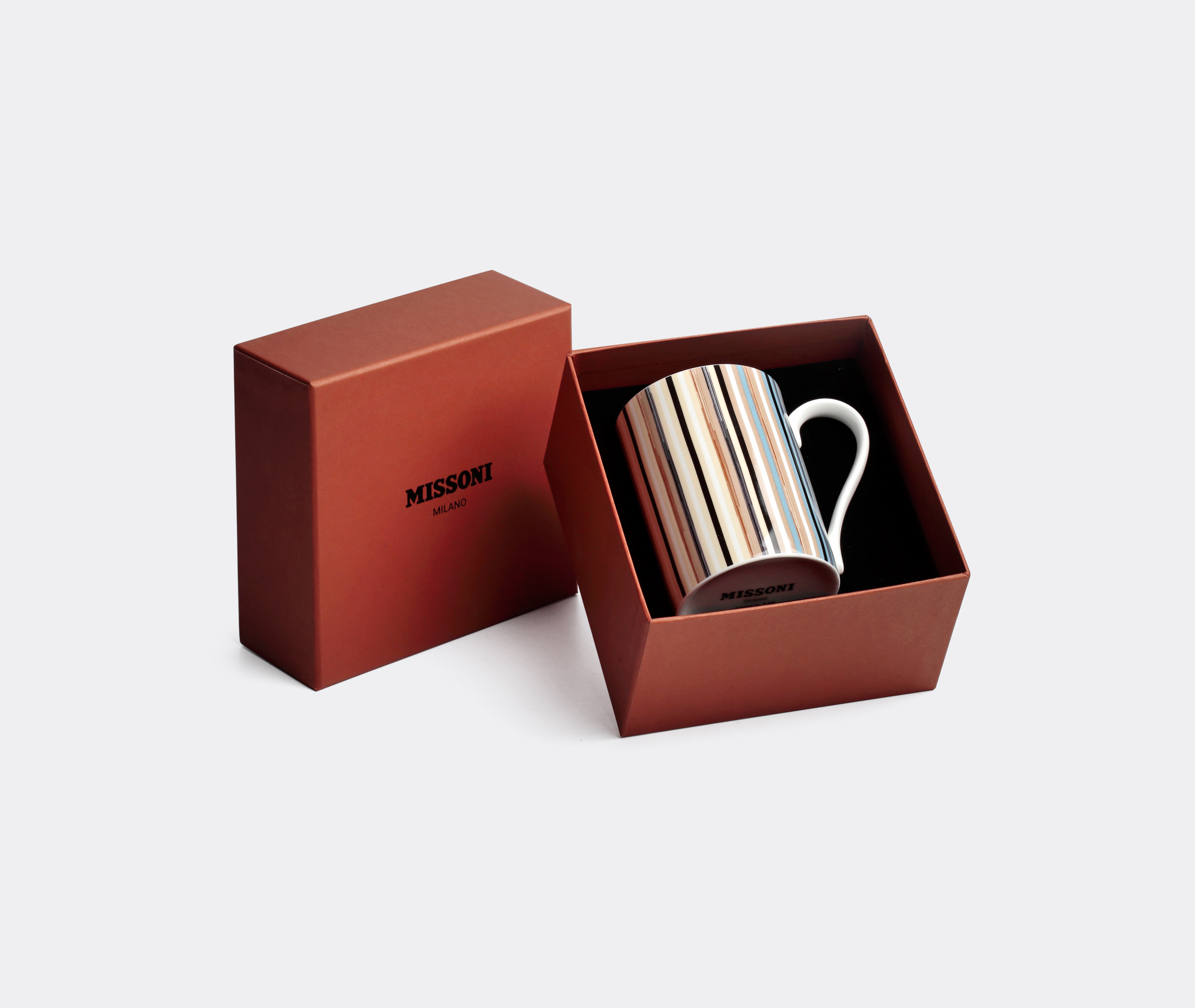 Missoni Stripes Jenkins 148 Mug Cup In Multicolour