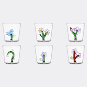 Ichendorf Milano 'botanica' Tumbler, Set Of Six, Multicolor -  Glassware Multicolour Uni