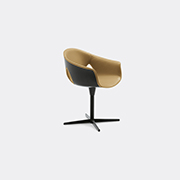 Poltrona Frau 'ginger Ale' Chair, Column Base -  Seating Multicolour Uni