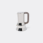 Alessi Espresso Coffee Maker, Six Cups -  Tea And Coffee Silver Uni