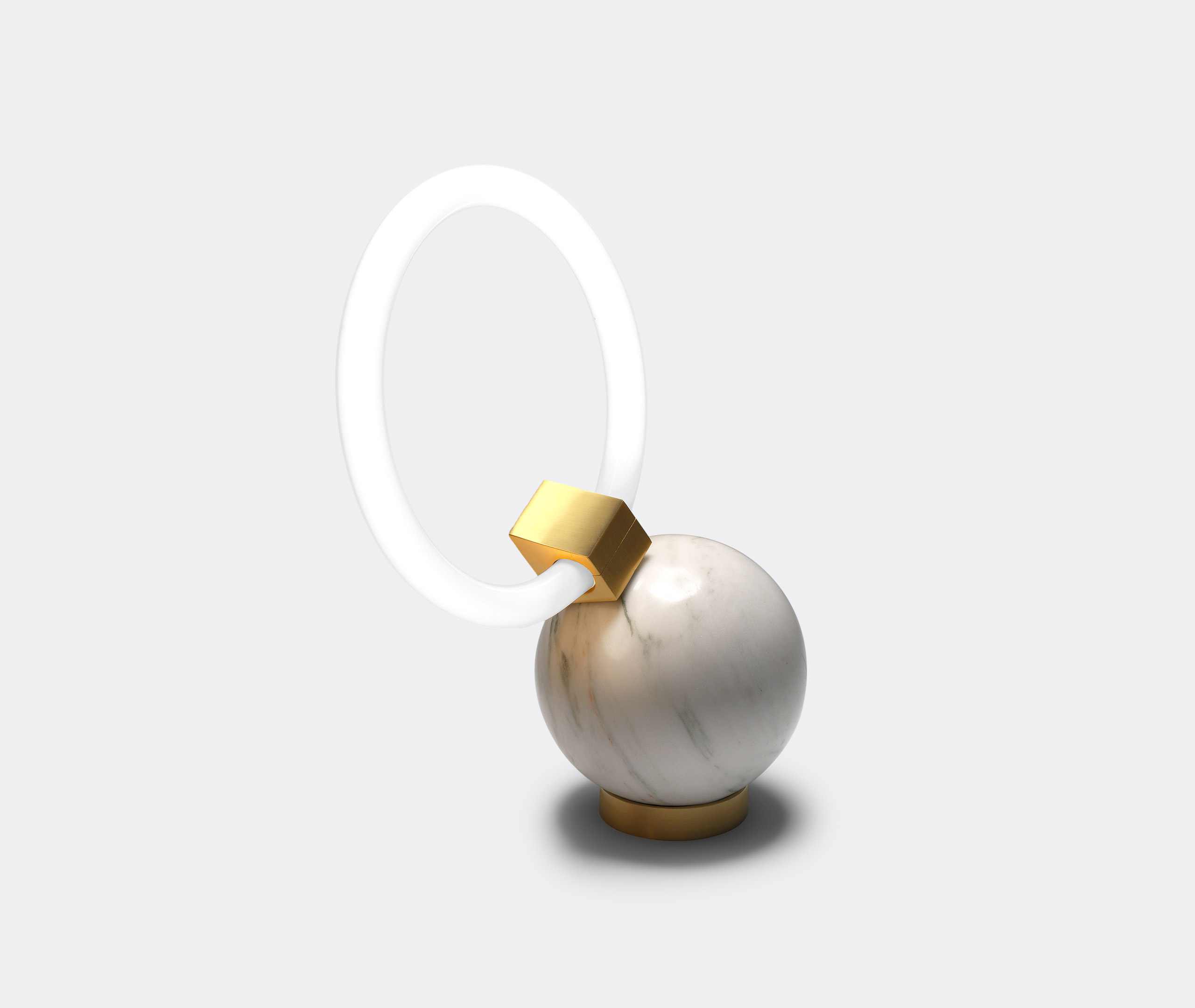 Chris Basias Studio Lighting White In White,gold